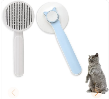 Cepillo 2 en 1 para gatos