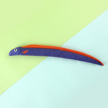 Pez de tela para gatos — seis diseños