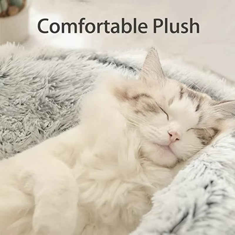 Cama refugio mullida para gatos — 40, 50 o 60 cm