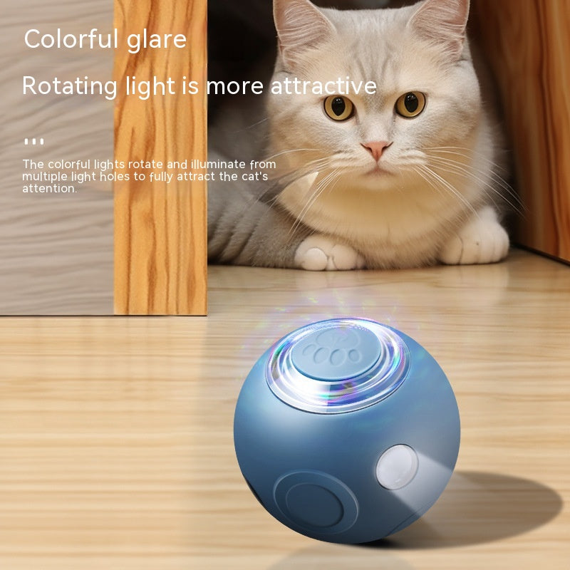 Pelota automática recargable para gatos