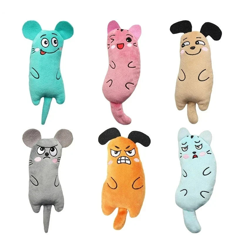 Ratón de peluche con catnip para gatos