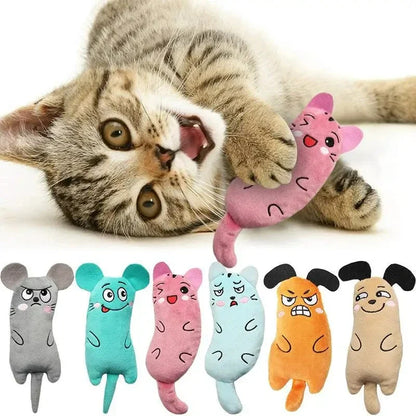 Ratón de peluche con catnip para gatos