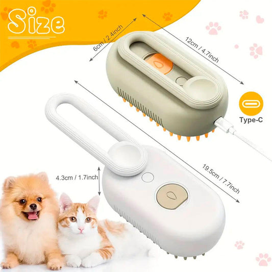 Cepillo de vapor para gatos, pack de 2