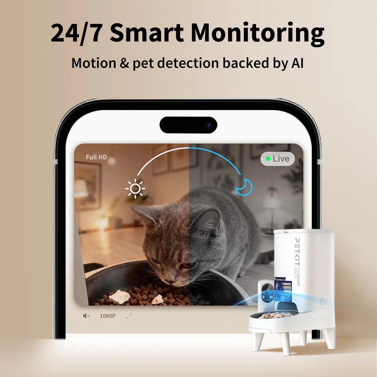 Comedero automático PETKIT YumShare Solo 2 — 3 L
