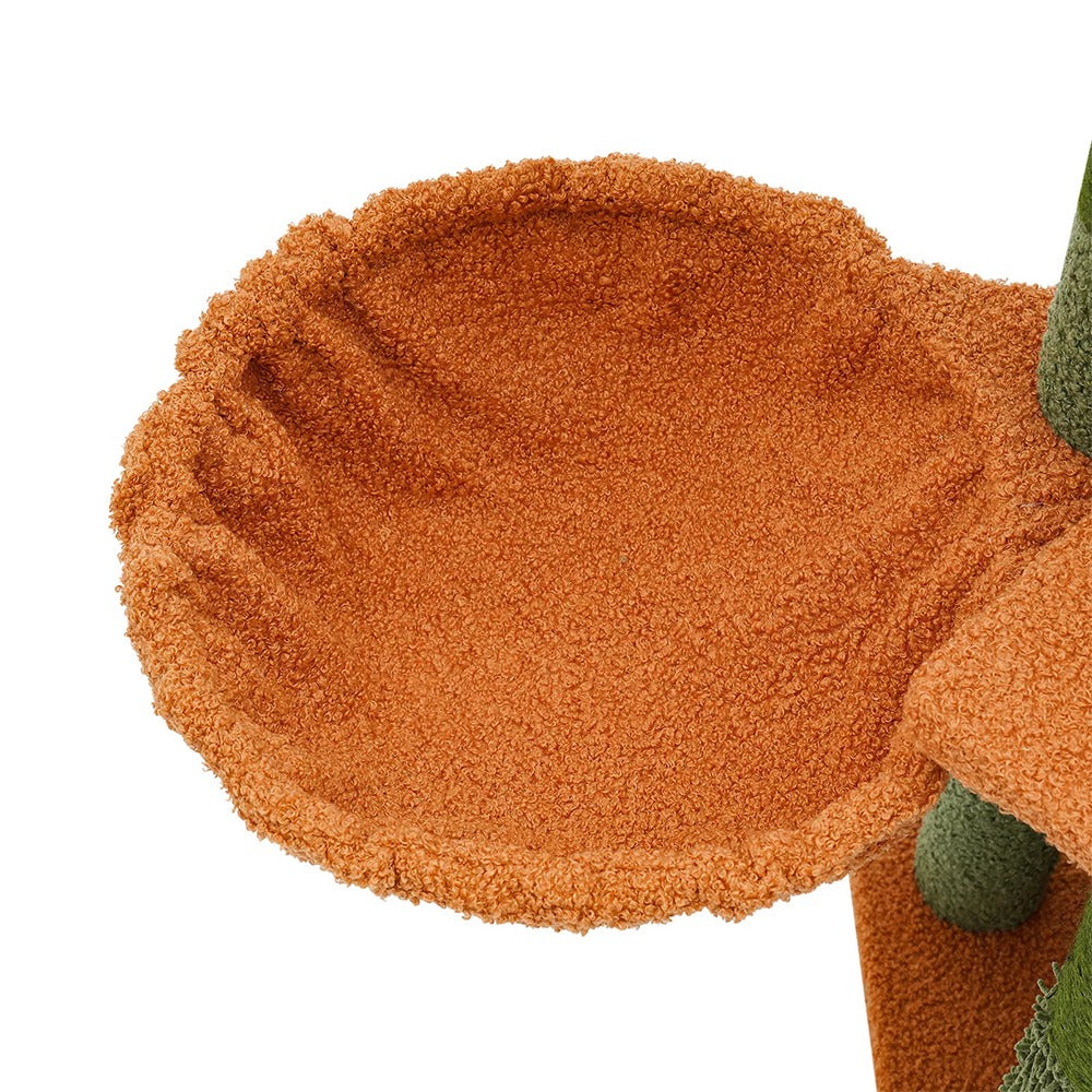 Rascador para gatos Cactus con refugio y plataformas
